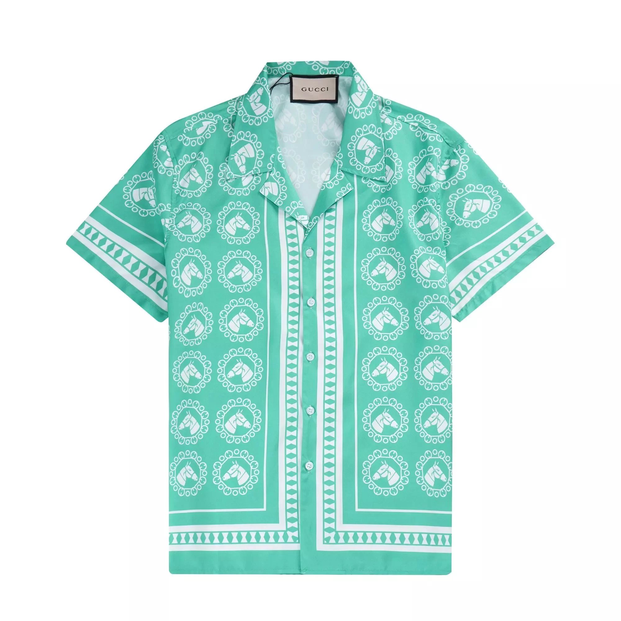 Gucci GG Mosaic Print Short-Sleeve Shirt and Shorts Set Multicolor - 35