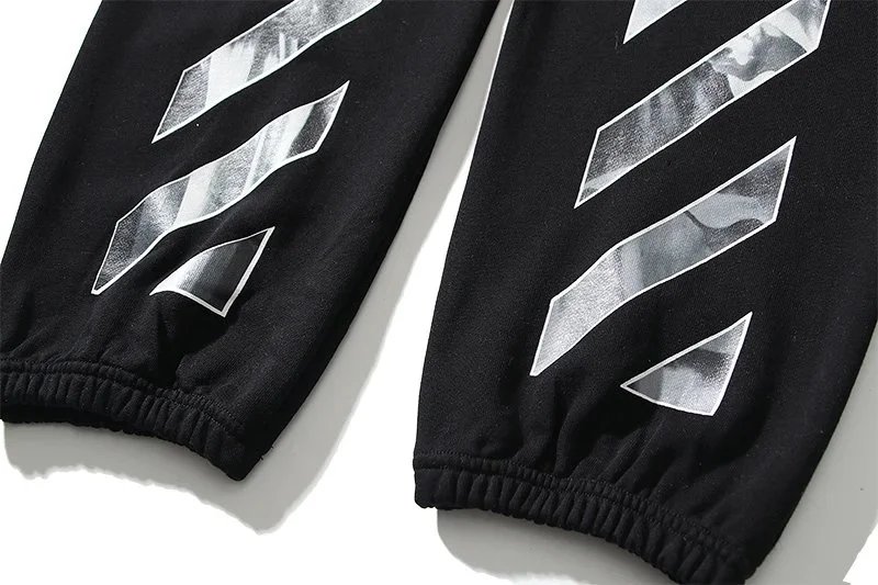 Off-White Industrial Tape Sweatpants White - 9