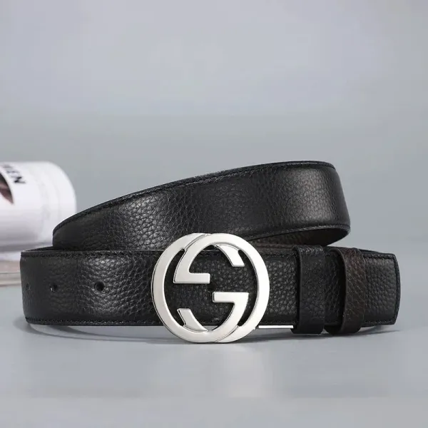 Gucci Disney x Gucci GG Marmont Belt Black with Mickey Mouse Print and Red Interlocking G Buckle - 8