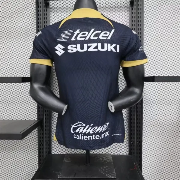Design Pumas UNAM 2024-25 Home Jersey Navy Yellow Jersey - 4