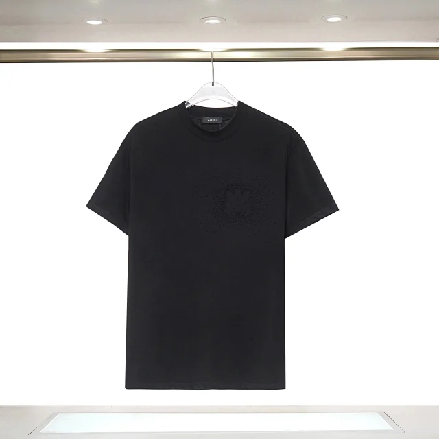 AMIRI T-Shirts Short-Sleeve Crew-Neck Logo-Print product detail image 11
