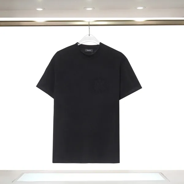 Amiri Logo Graphic Black T-Shirt - 12