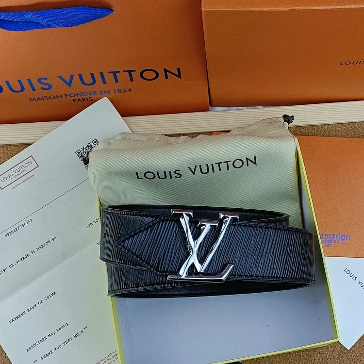 Louis Vuitton Epi Initiales Belt