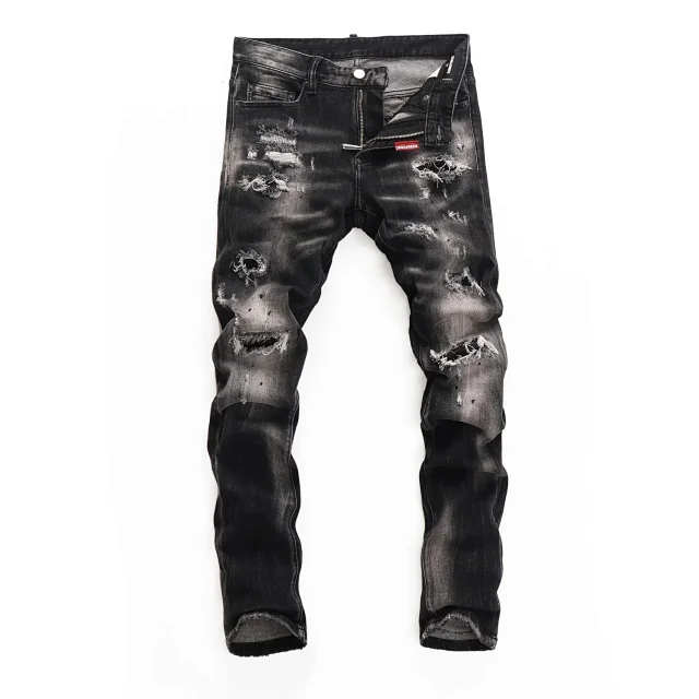 Dsquared2 Jeans Distressed paint-splatter product detail image 36