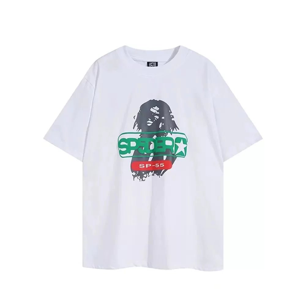 Design Spider Web '655' Graphic T-Shirt Brown - 13