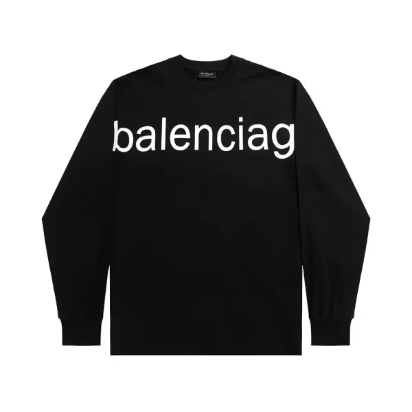 Design Loading Circle Long Sleeve T-Shirt White - 3