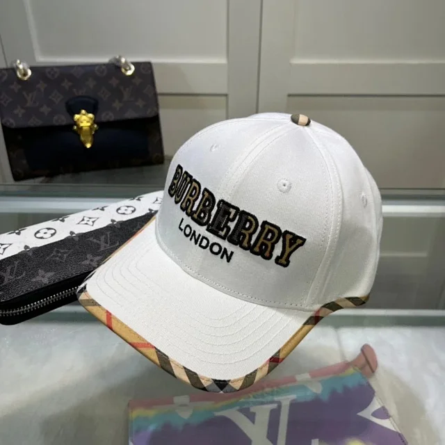 Burberry Hats Baseball Cap with Embroidered Logo or Equestrian Knight Emblem product detail image 14