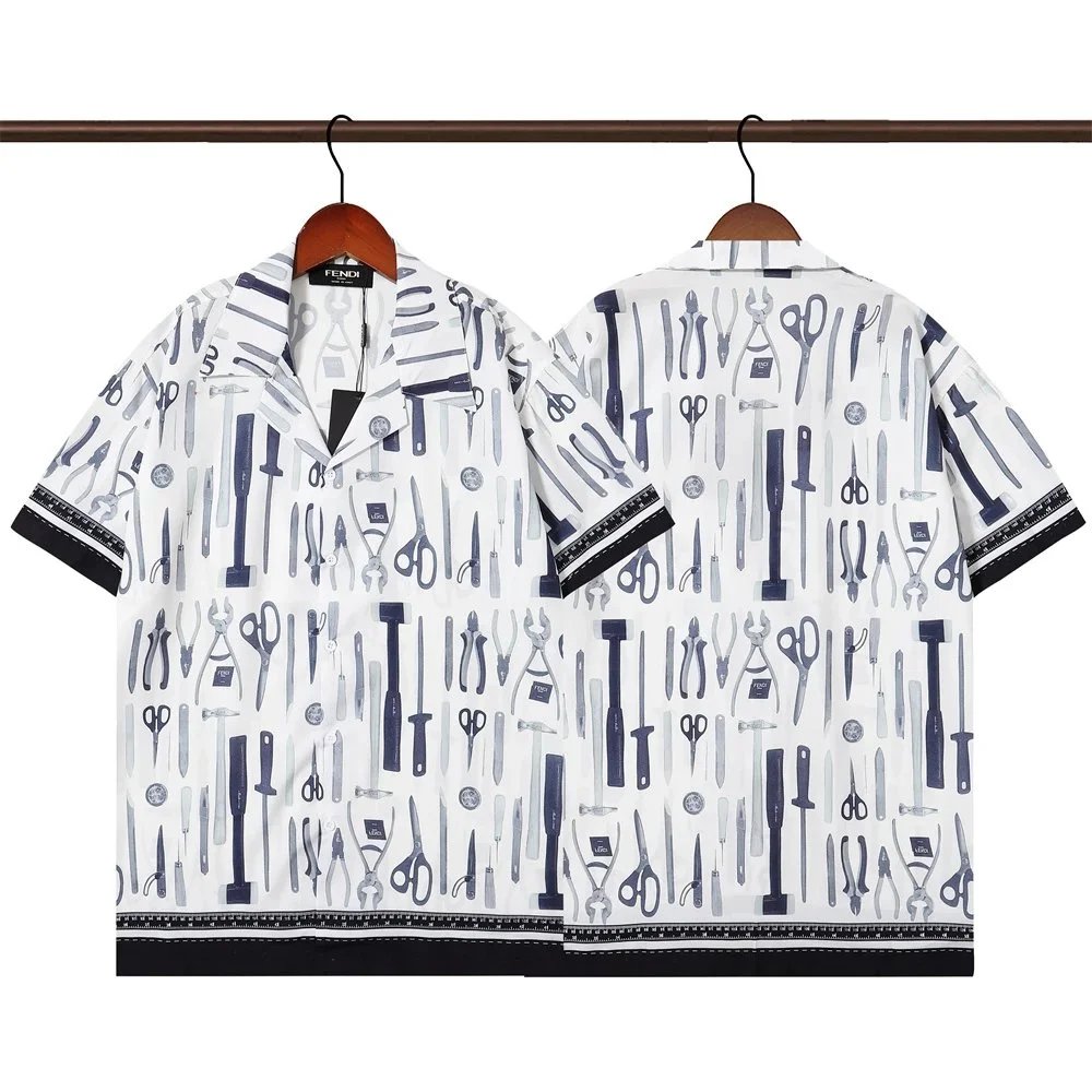 Fendi Monster Eyes White Shirt - 12
