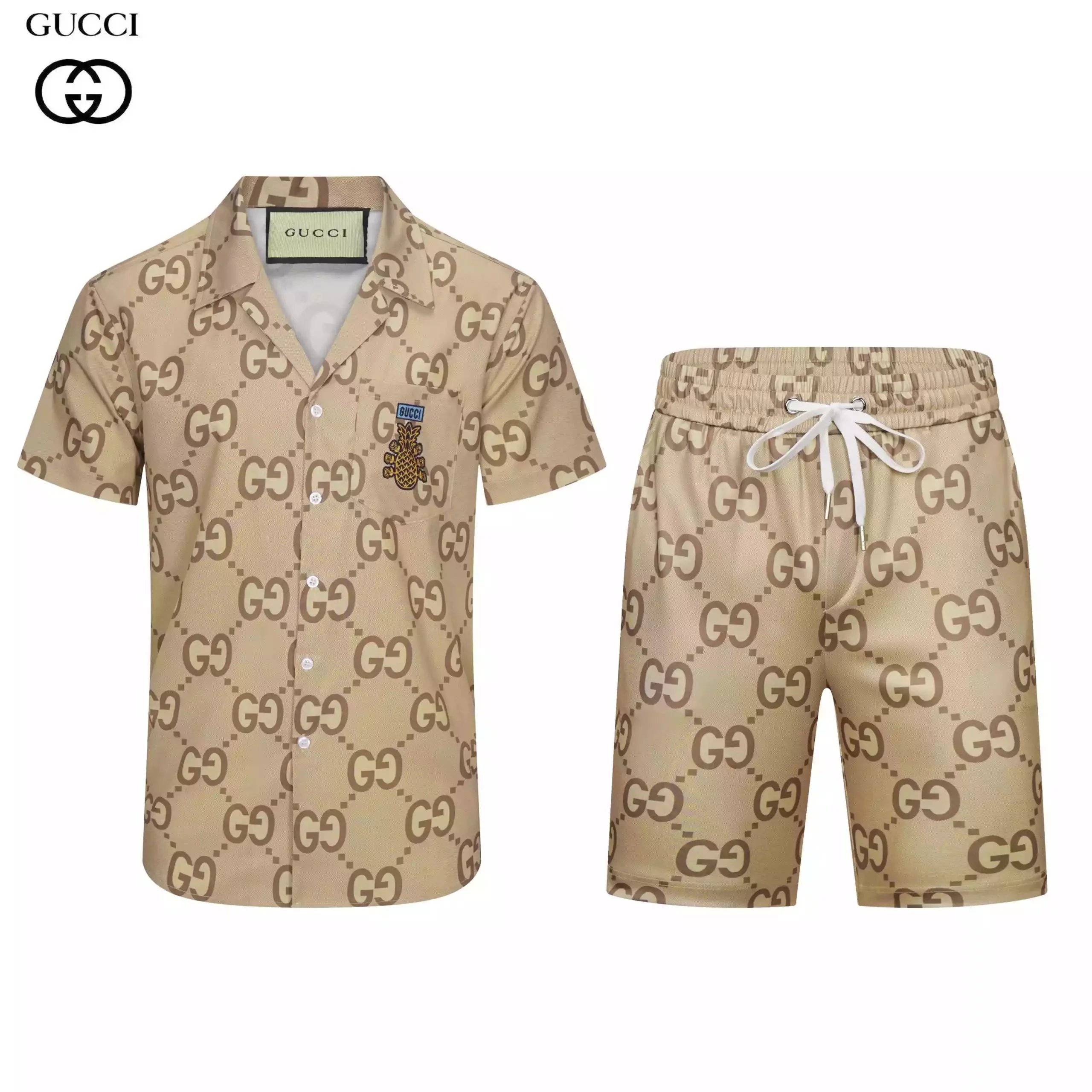 Gucci GG Supreme Shirt/Shorts 