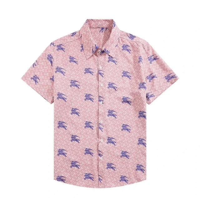 Burberry Shirts Short-Sleeve Check Button-Up Shirt product detail image 32