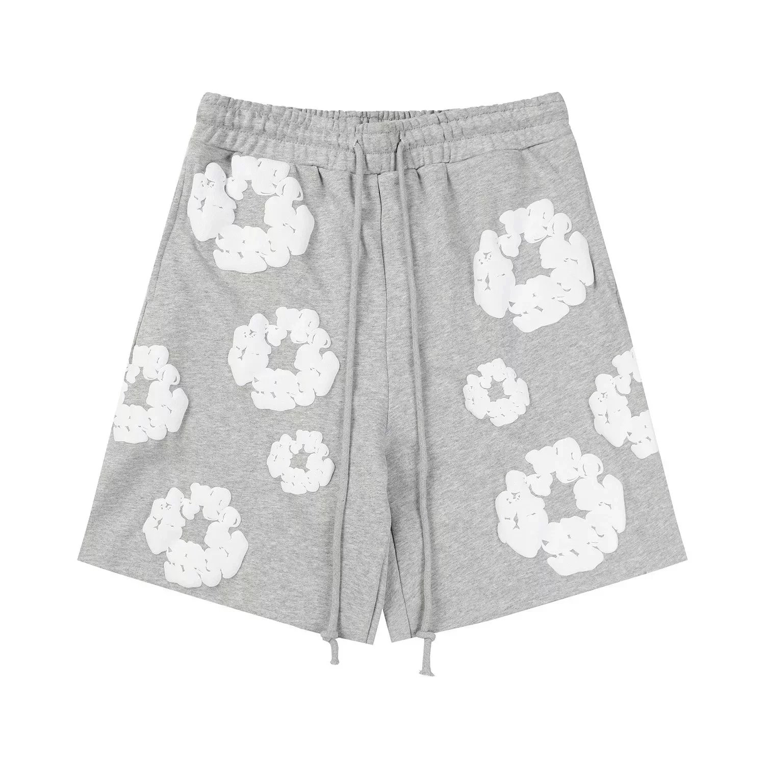 Denim Tears Purple Logo-Embroidered Sweat Shorts - 21