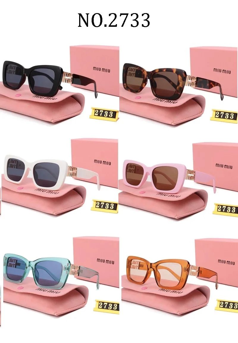 Miu Miu MM0296 Sunglasses Gold Frame Dark Gray Lens - 3