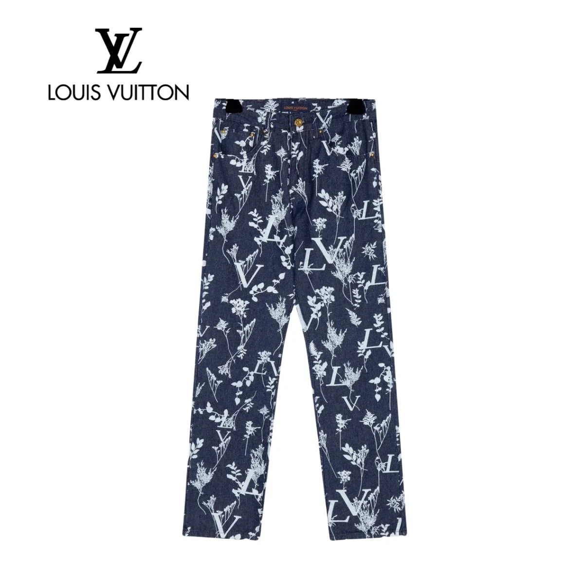 Louis Vuitton Straight-Leg Jeans