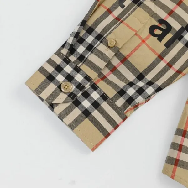 Burberry Classic Check Shirt Beige Multicolor Shirt - 7