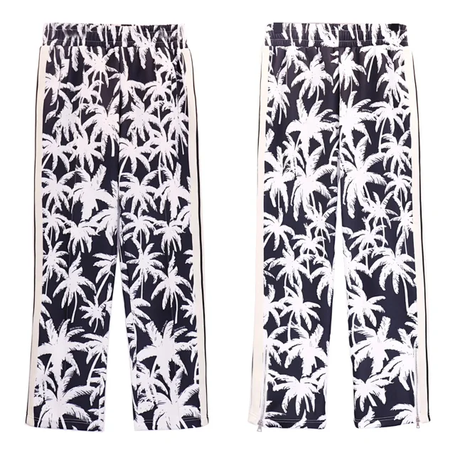 Palm Angels Trousers Elastic-Waist Graphic Jogger product detail image 13