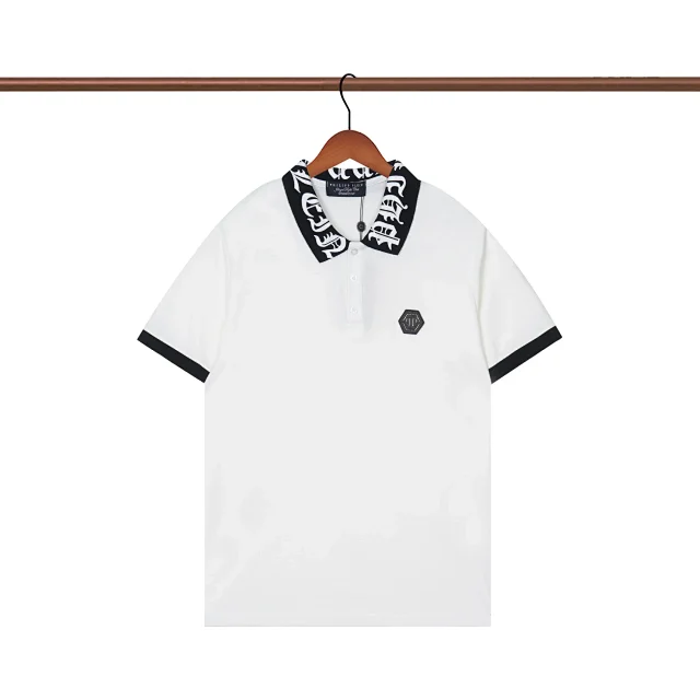 Versace Shirts Short-Sleeve Logo Polo Shirt product detail image 14