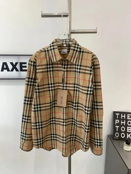 Burberry Classic Check Shirt Beige Multicolor Shirt - 19