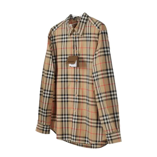 Burberry Classic Check Shirt Beige Multicolor Shirt - 21