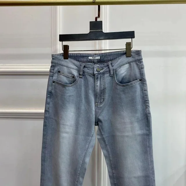 Fendi Jeans Straight-Leg with Roma Graphic Back Pocket product detail image 5
