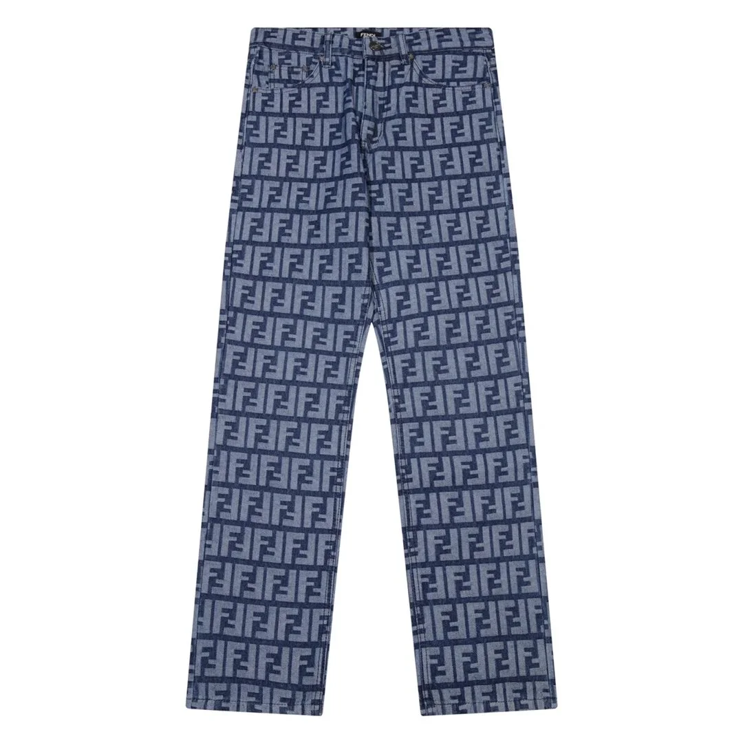 Fendi  Ff Straight-Leg Jeans