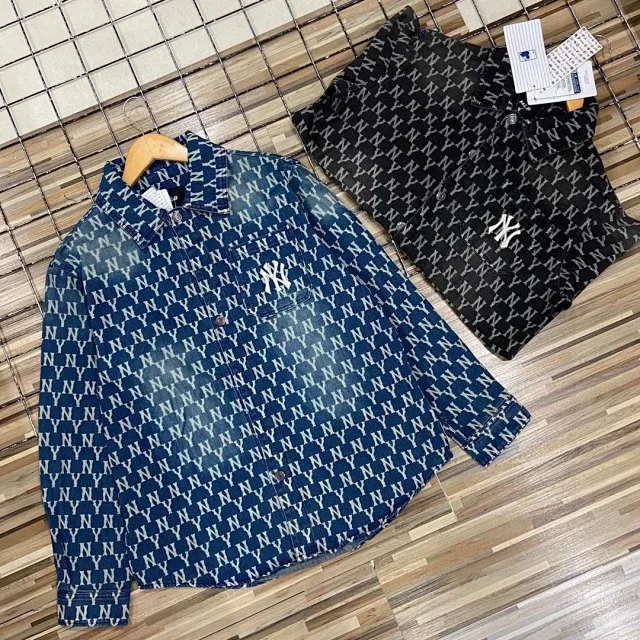 MLB Shirts Short-sleeve button-up logo-print shirt product detail image 19