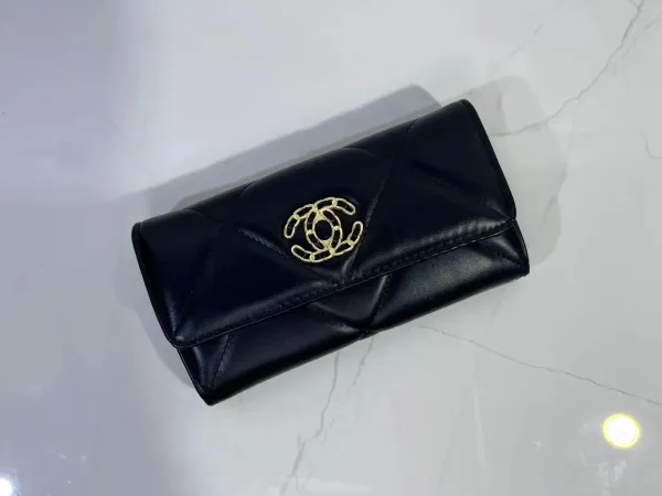 Dior Diorama Black Quilted Long Wallet - 14