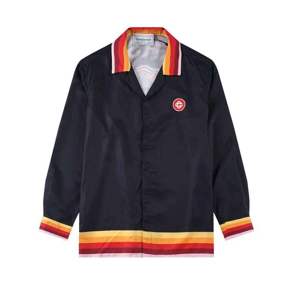 Casablanca Casa Print Long-Sleeve Shirt Multicolor - 36