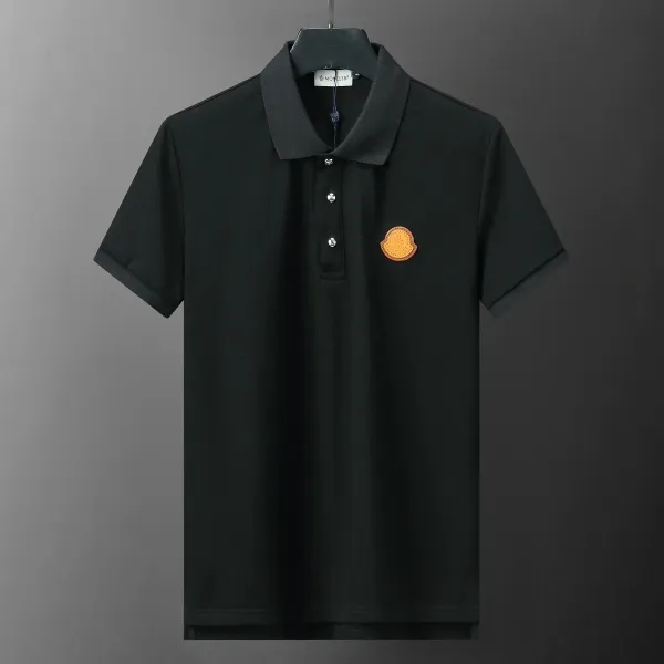 Moncler Logo Polo White Polo Polo Shirt - 14
