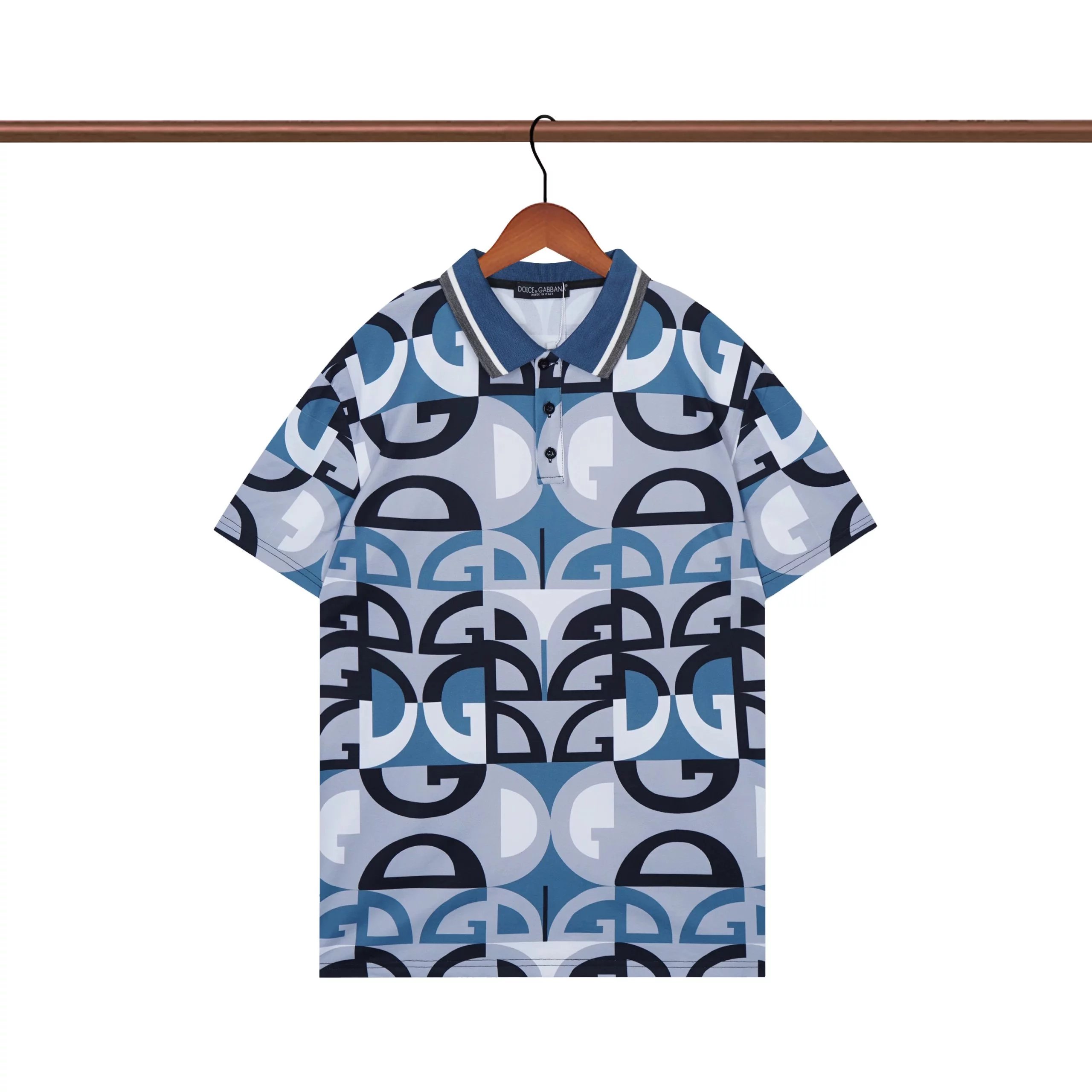 Dolce & Gabbana Heart DG Logo White Polo Shirt - 36