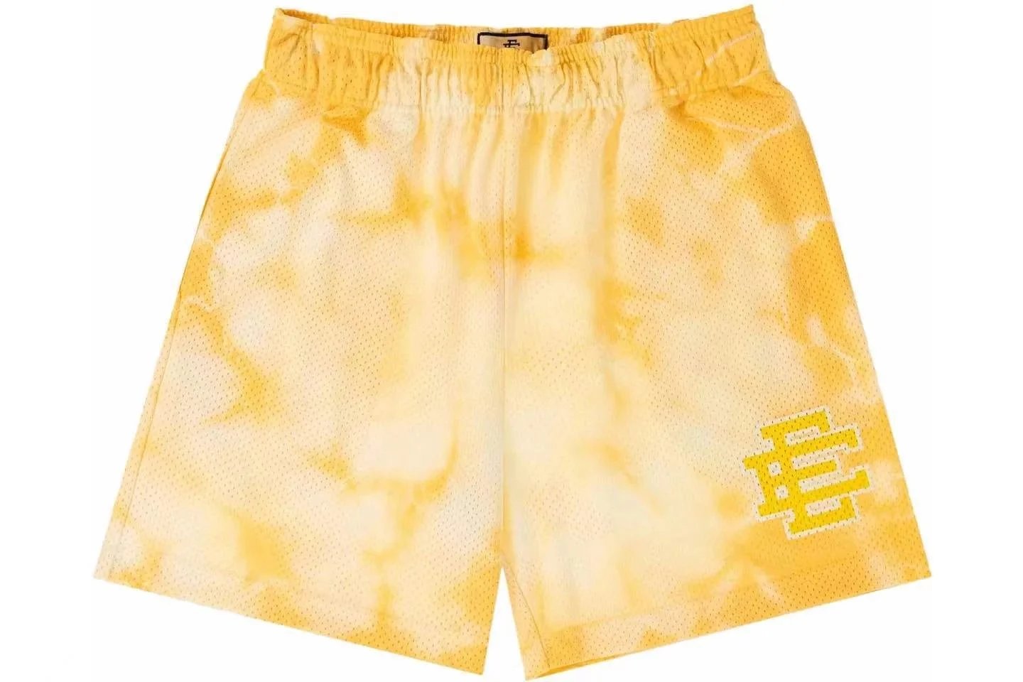 Essentials Tie-Dye Mesh Shorts Blue / White - 9