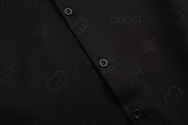 Gucci Shirts Printed Button-Up Shirt product detail image 9