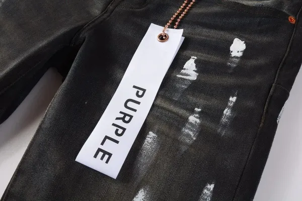 Purple Brand Holographic Denim Jeans - 5