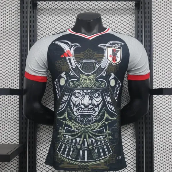 Adidas Japan National Team 2024 Dragon Print Jersey Blue - 14