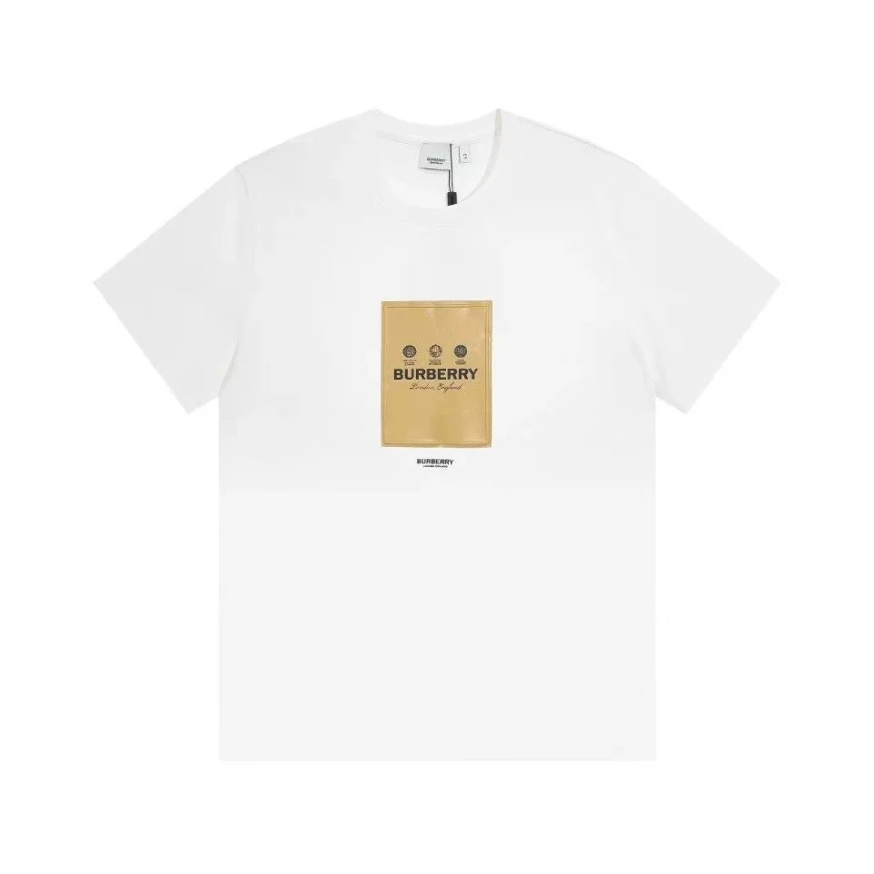 Burberry Logo Patch T-Shirt Black - 9