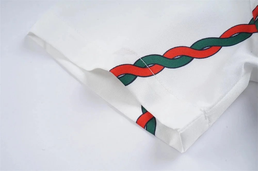 Gucci Floral Print Short-Sleeve Shirt Multicolor - 6
