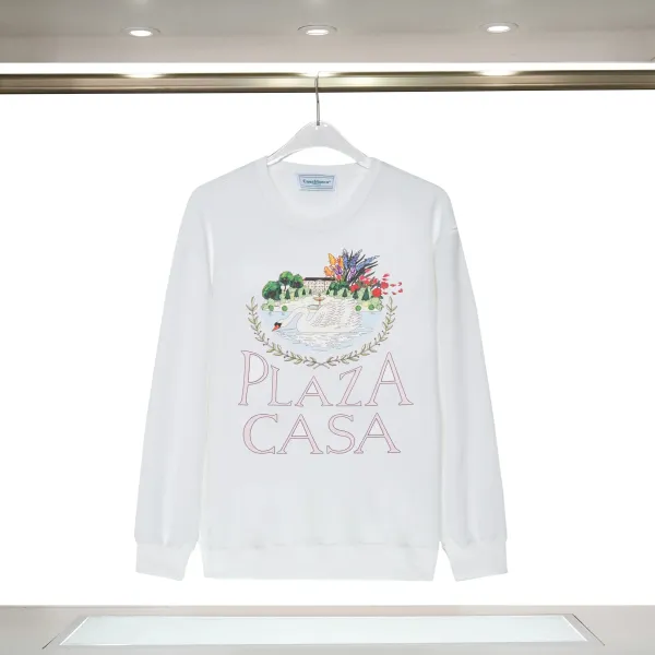 Casablanca Arch Print Black Crewneck Sweatshirt Sweater - 22