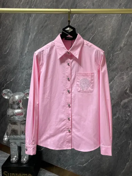 Burberry Pink Check Cotton Shirt - 13