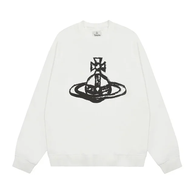 Vivienne Westwood Hoodies & Sweatshirts Orb Graphic Pullover Hoodie product detail image 21