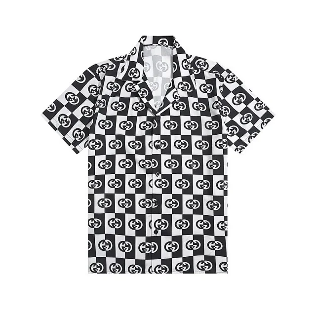 Gucci Shirts Printed Button-Up Shirt product detail image 39