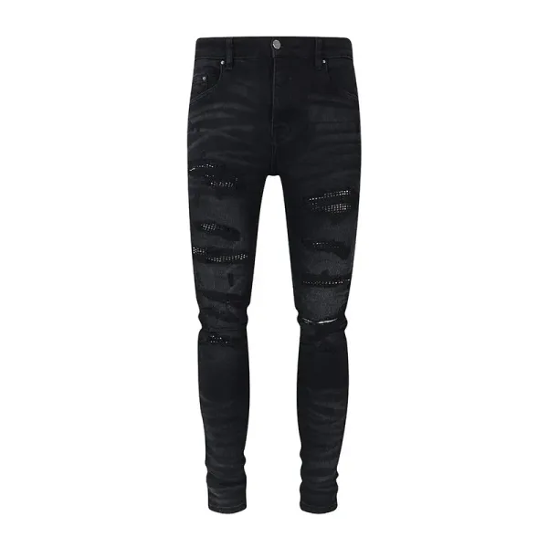 Gallery Dept. Distressed Washed Black Jeans - 27