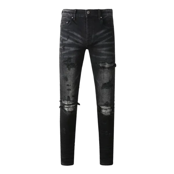 Gallery Dept. Distressed Washed Black Jeans - 32