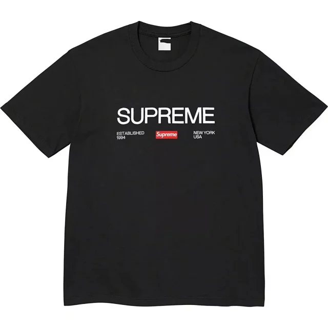 Supreme T-Shirts Short-Sleeve Logo Print product detail image 12