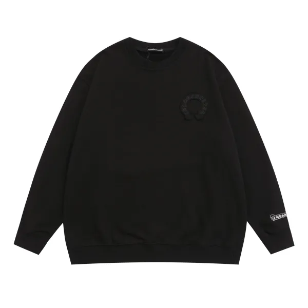 Chrome Hearts Cross Embroidered White Hoodie - 13