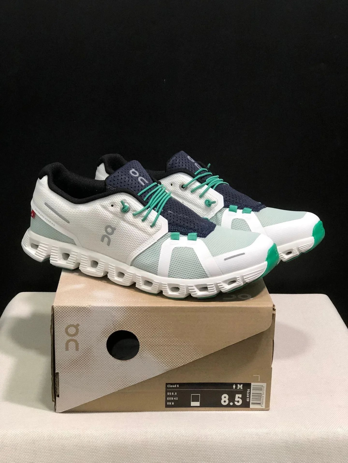 On Cloud X Rose Powder Soft Yarn Running Shoes - 19
