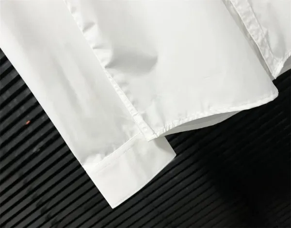 Dolce & Gabbana Embroidered Crest White Shirt - 11