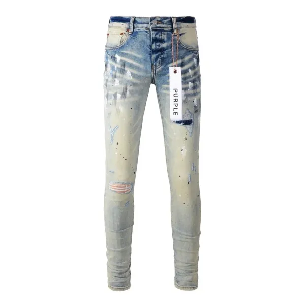 Purple Brand Holographic Denim Jeans - 33