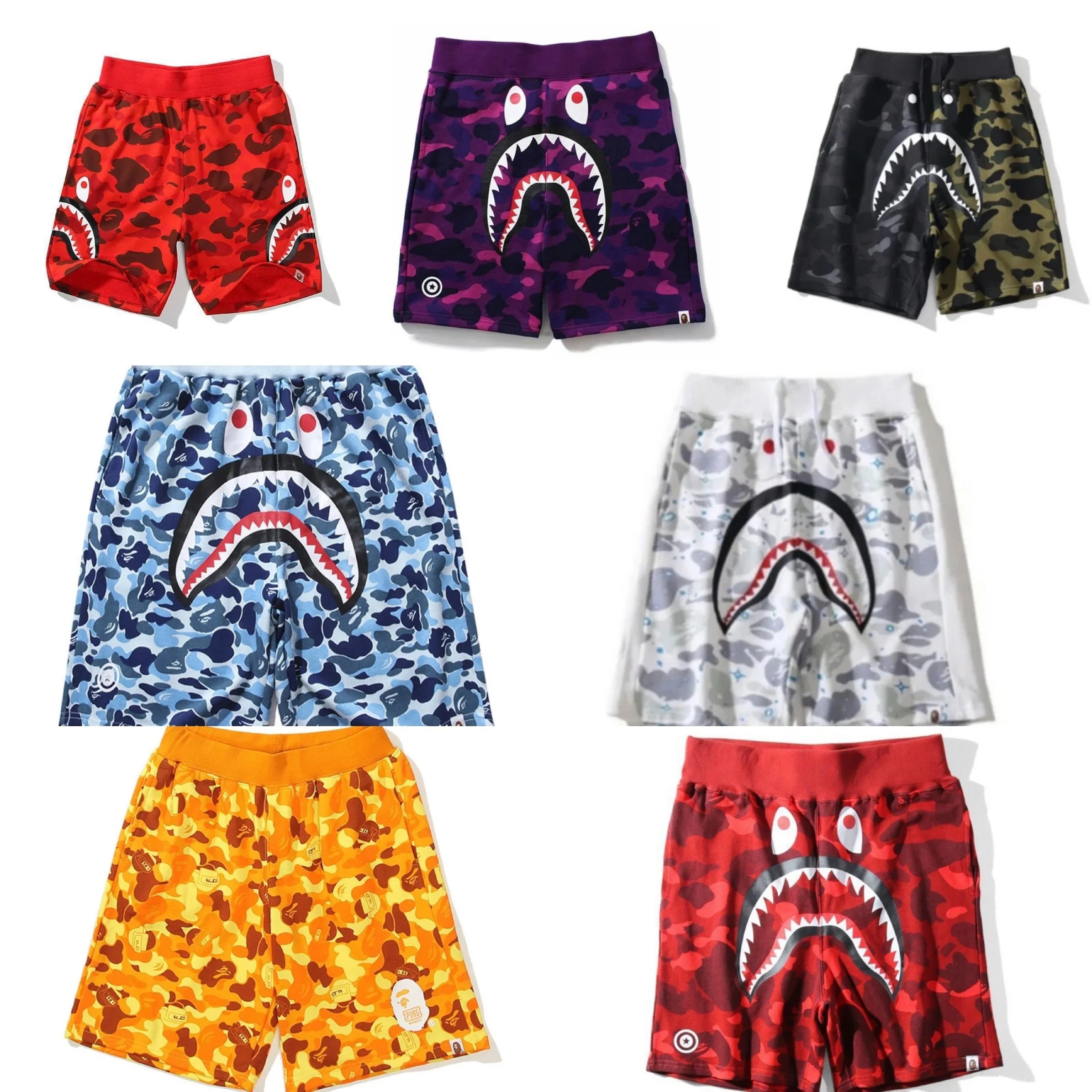 BAPE Shark Camo Shorts [40 sty
