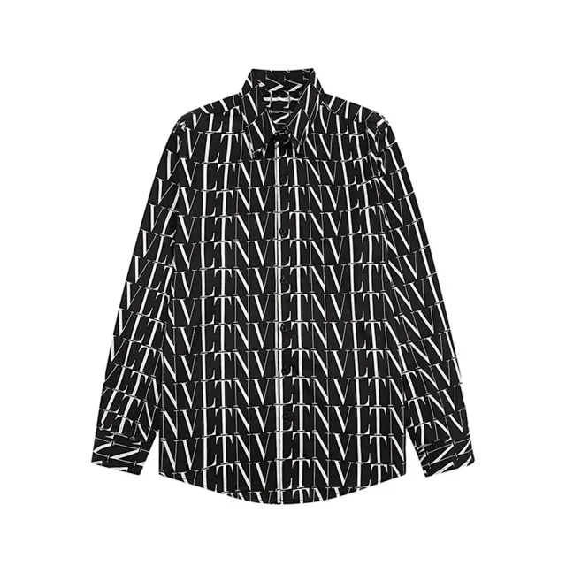 Valentino Shirts Printed Button-Up Shirt product detail image 13
