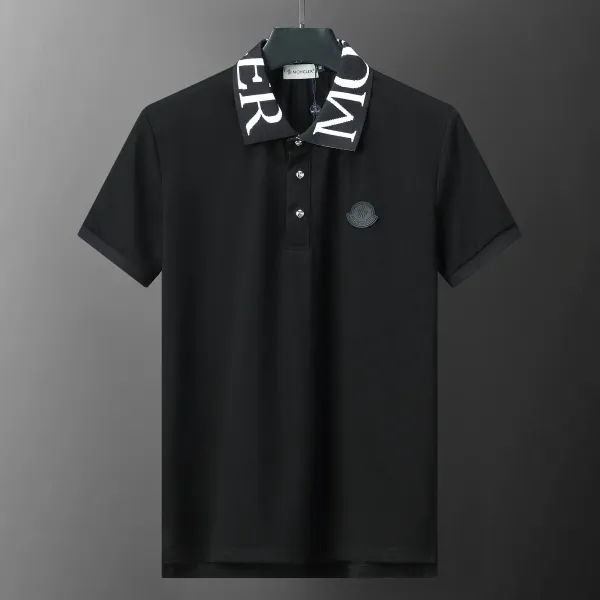 Moncler Logo Polo White Polo Polo Shirt - 10