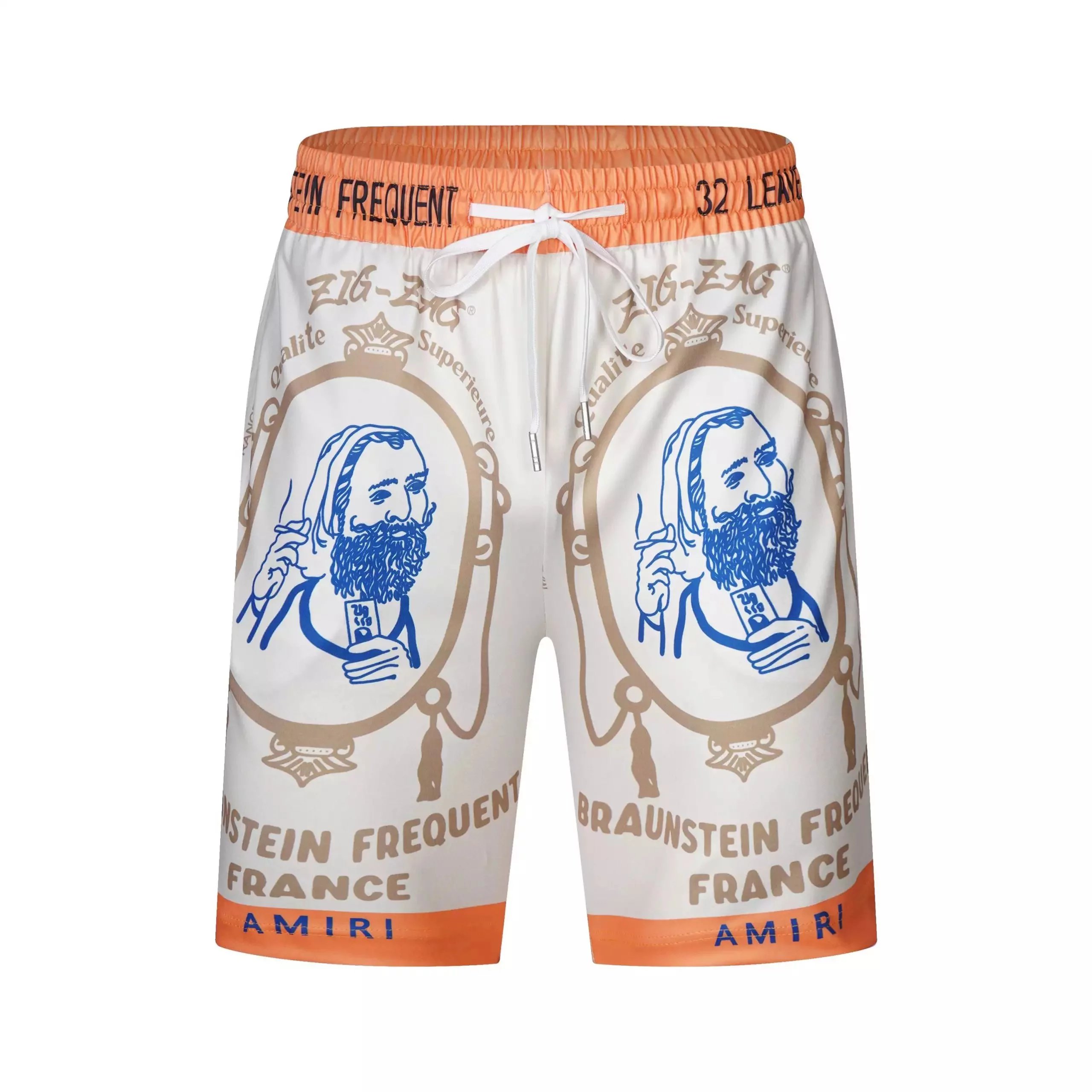 Design District Arts Summer Shorts Beige Multicolor - 29